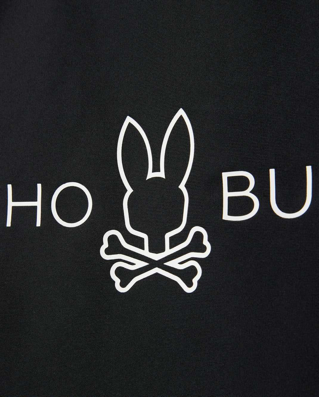 T Shirt Graphique Psycho Bunny Short Sleeve Anti-uv Rashguard Noir Enfant | GYK-88629770